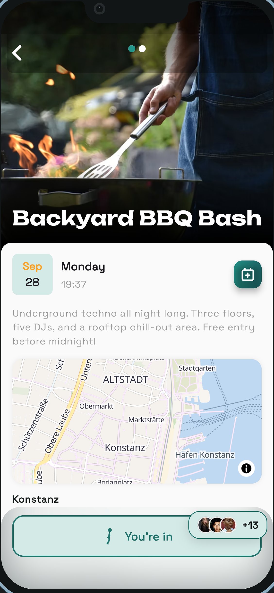 Live attendance rising on a public event